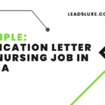 application letter for nursing job in kenya