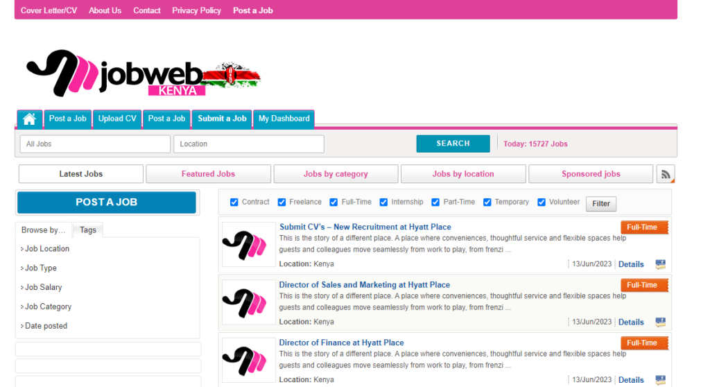 Jobweb Kenya