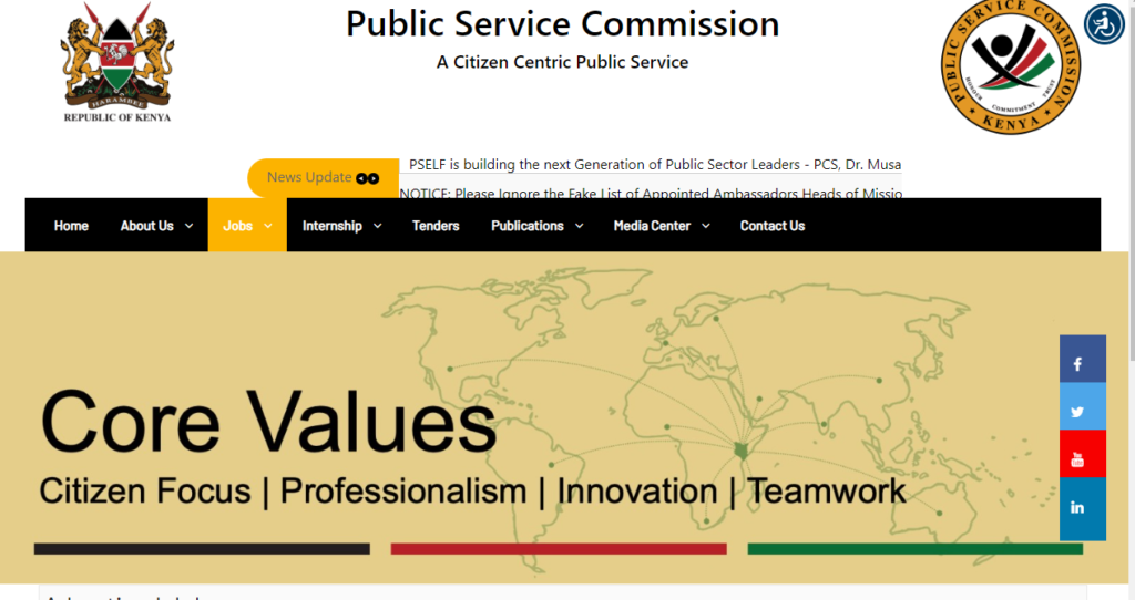 Public Service Commission of Kenya (PSCK)