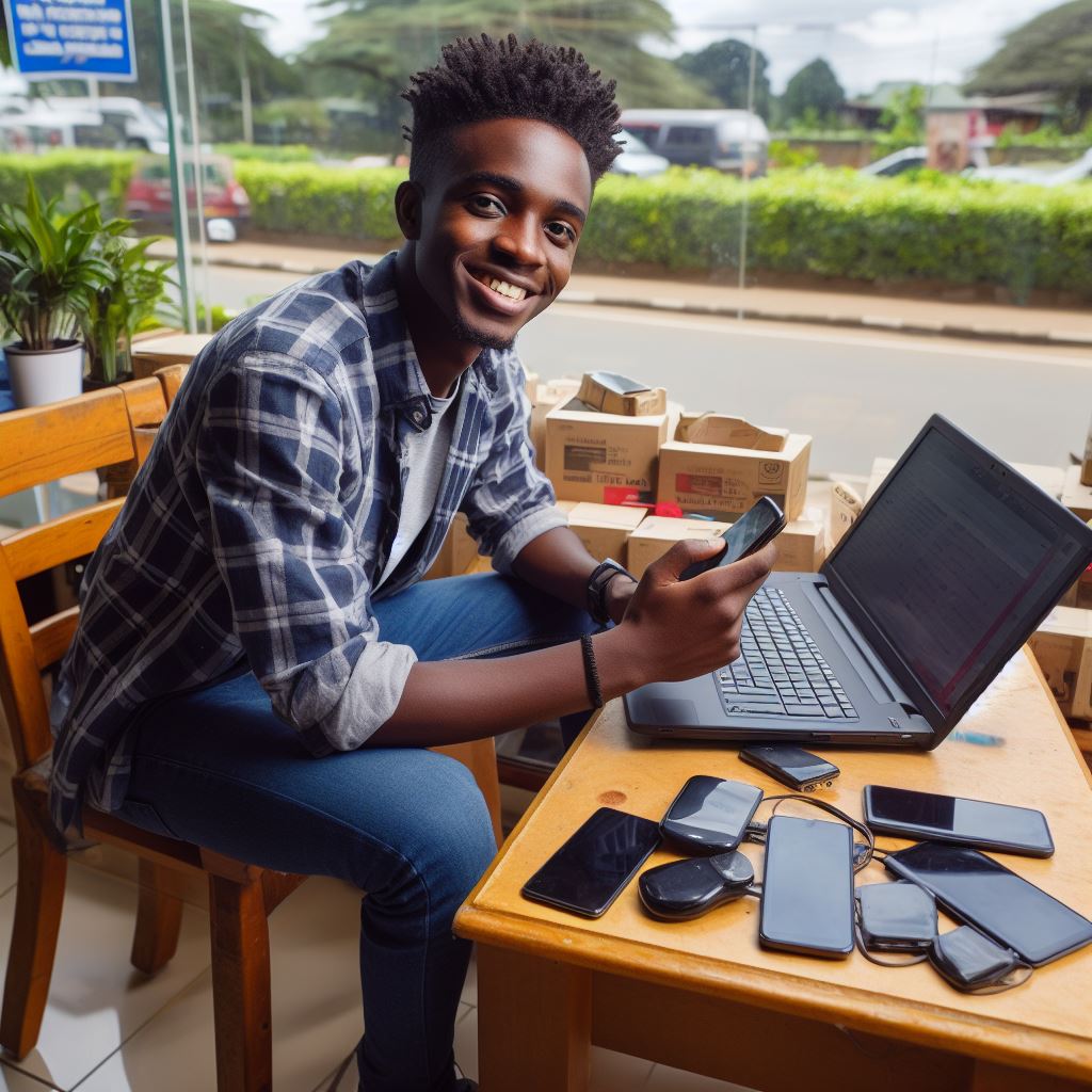 He Started Importing and Reselling Phones on Facebook to Pay His University Fees - Now He Owns a KSh 5 Million Business