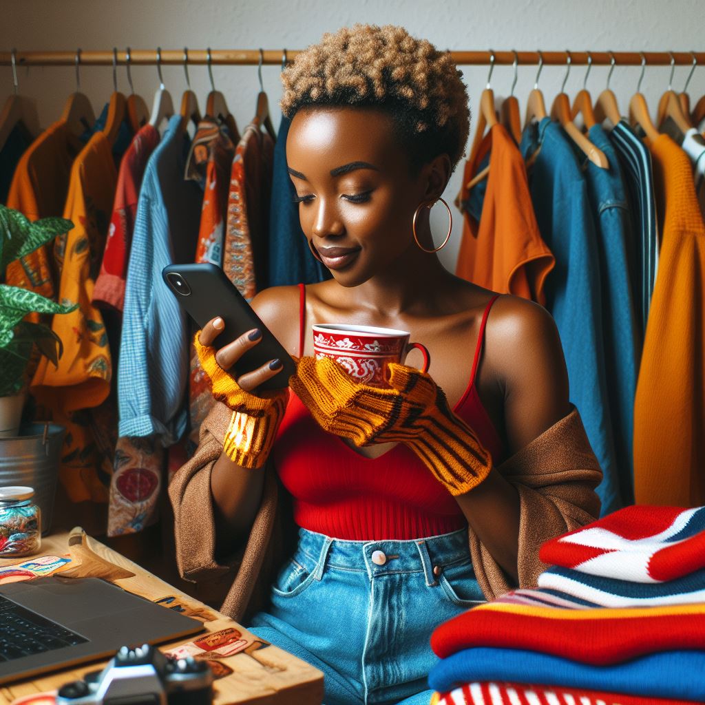She Started Flipping Trendy Thrift Store Finds on Instagram - Now Makes an Extra KSh150,000 a Month Reselling Online